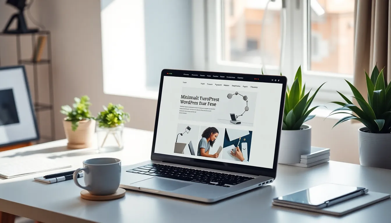 minimalist wordpress themes
